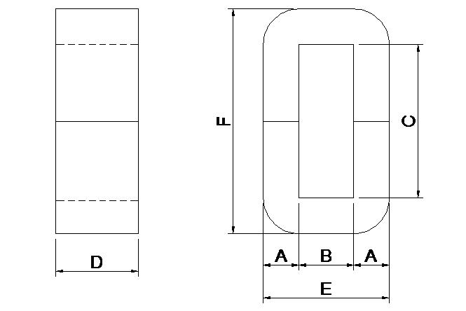 Base amorfa de C con la pérdida baja AC-320 de la base 0