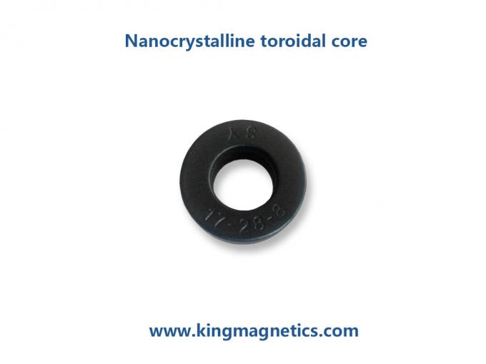 Base toroidal de rey Magnetics Nanocrystalline para la obstrucción común del modo.